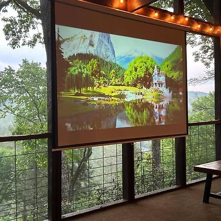 Treehouse Cabin With Mountain, River Views And Arcades Blue Ridge Kültér fotó