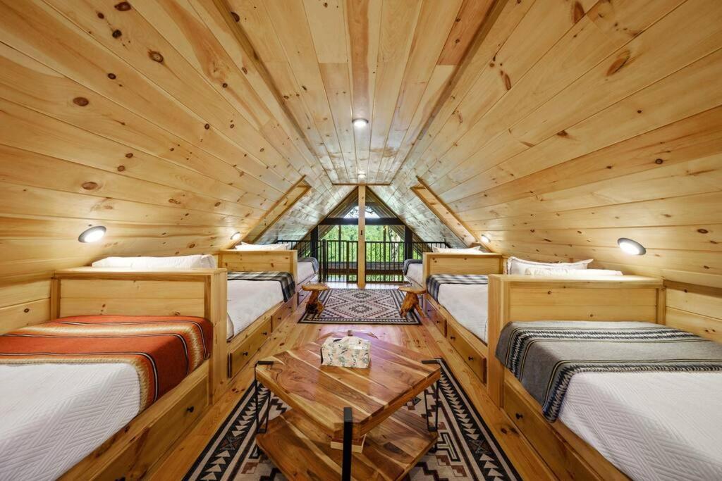 Treehouse Cabin With Mountain, River Views And Arcades Blue Ridge Kültér fotó